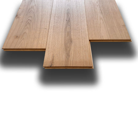 €24,99MQ *MEGA STOCK* Lotto da 24mq di Listone prefinito ROVERE PRELEVIGATO GREZZO bisell.  14,5x180x500/1000mm (3 nobile) Eternal Parquet