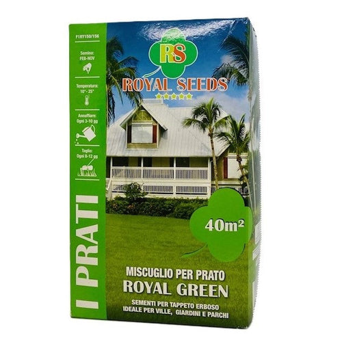 Royal Green Sementi Miscuglio Prato Kg.1 Royal Seeds
