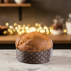 Panettone Artigianale Siciliano Pandorato 1kg Con Crema Di Nocciola 200g Panettone Tesori di Sicilia lievitazione naturale, idea regalo natale