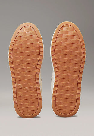 calvin klein Sneakers BOLD FLATF LOW LACE TUMB LTH da donna
