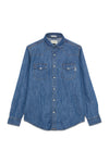 Roy Rogers Camicia uomo Shirt martin denim mid wash denim