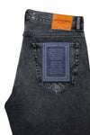 Roy Roger's Bermuda Uomo Cult Wide RE-SEARCH in Denim Nero Dalt Villa