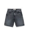 Roy Roger's Bermuda Uomo Cult Wide RE-SEARCH in Denim Nero Dalt Villa