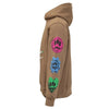 BARROW felpe senza cappuccio unisex barrow - hoodie - marrone da uomo