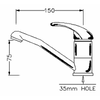 Rubinetto Miscelatore Lavabo