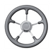 Ruota Timone Grigio Ø Mm.350