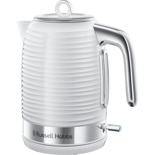 Bollitore Russell Hobbs 24360-70 Inspire 1.7L, ebollizione rapida, livello dell'acqua visibile, filtro anticalcare - bianco
