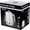 Bollitore Russell Hobbs 24360-70 Inspire 1.7L, ebollizione rapida, livello dell'acqua visibile, filtro anticalcare - bianco