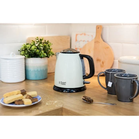 RUSSELL HOBBS 24994-70 - Bollitore compatto Colors Plus Creme Timeless 1 L