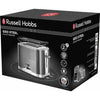 Russell Hobbs 25250-56 Geo Steel Tostapane Tostapane, 4 Funzioni, Temperatura Regolabile, Scalda Forno, Pinza