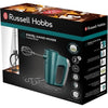 Russell Hobbs 25891-56 Swirl Mixer, 5 velocità, funzione Turbo, 1 paio di eliche, impastatrice, miscelatori a frusta - Turchese