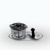 Mini tritatutto - RUSSELL HOBBS - Desire 24662-56 - 200 W - Ciotola in vetro da 1 L - Lame in acciaio inossidabile - Nero opaco