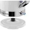 Russell Hobbs 28080-70 Struttura Bollitore 1.7L, Bollitore Rapido, Consuma Meno Energia, Base Multidirezionale 360 - Bianco