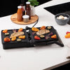 Flexe Grill 180  George Foreman 26250-56 - 2 in 1 Grill e Plancha - 1800W - Acciaio inossidabile design premium - Pratico stoccaggio