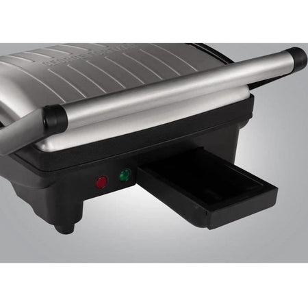 Flexe Grill 180  George Foreman 26250-56 - 2 in 1 Grill e Plancha - 1800W - Acciaio inossidabile design premium - Pratico stoccaggio
