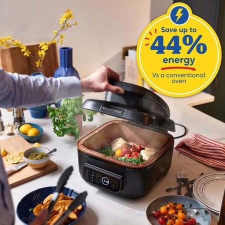 Multicucker soddisfatto aria e griglia - cottura senza olio - Russell Hobbs 26520-56 - 7 programmi - Controllo della temperatura-