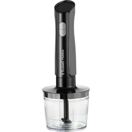 Frullatore a immersione - RUSSEL HOBBS - Desire Matte Charcoal - 500 W - 2 velocità + Pulse - Nero