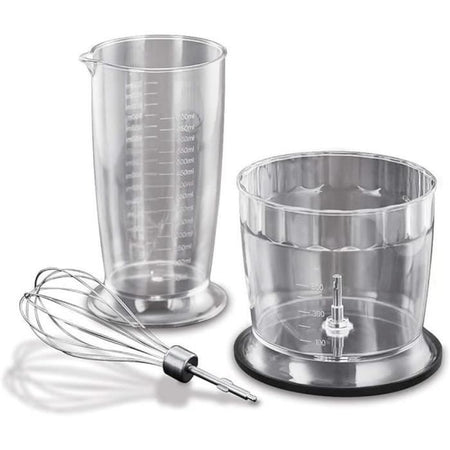 Frullatore a immersione - RUSSEL HOBBS - Desire Matte Charcoal - 500 W - 2 velocità + Pulse - Nero