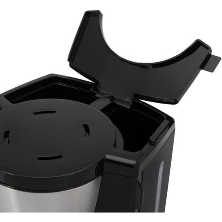 Macchina per il caffè - RUSSELL HOBBS - HEATON - 1,25 L - Nero / Acciaio inossidabile