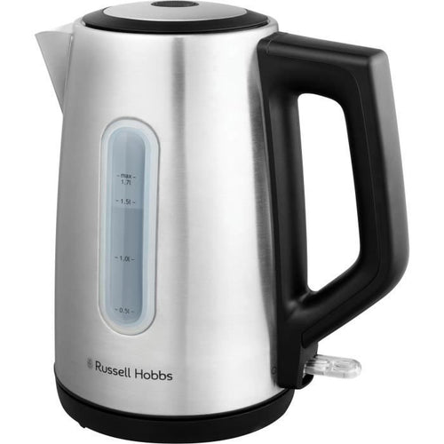 Bollitore - RUSSELL HOBBS - HEATON - 2400 W - 1,7 L - Acciaio inossidabile
