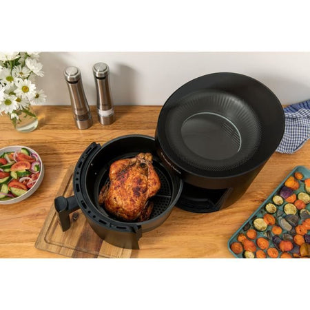 RUSSELL HOBBS SatisFry Air Panoramic 27420-56 Friggitrice senza olio - Capacità 5 l - 10 programmi di cottura - 1500 W - Nero