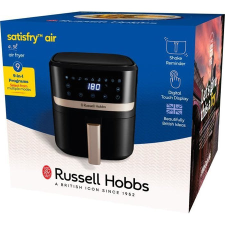 Friggitrice senza olio RUSSELL HOBBS SatisFry 27610-56 - Capacità 4,3 l - 9 programmi di cottura - 1300 W
