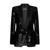 DONDUP vestiti casual donna dondup - blazer - nero da donna