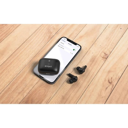 Cuffie wireless - Bluetooth 5.3 - RYGHT - Jumo ANC - Nere