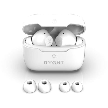 Cuffie wireless - Bluetooth 5.3 - RYGHT - Jumo ANC - Bianco