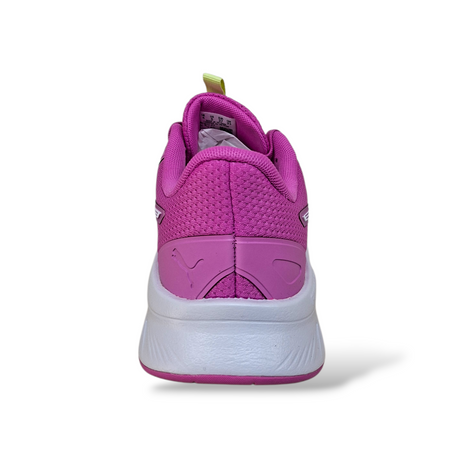 Sneakers bambina PUMA FlexFocus Modern fucsia bianco con lacci