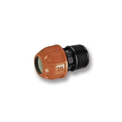 Raccordo d.20mm Filetto 1 M Claber