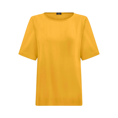 Ragno Blusa da Donna a maniche corte in Ecoseta DM64S7 S