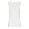 Ragno Canottiera da Donna Lana Cotone con Forme 072454 S26 - Passarelli Biancheria