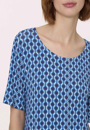 Ragno T-Shirt Donna Mezza Manica Viscosa DN26T7 946F S30