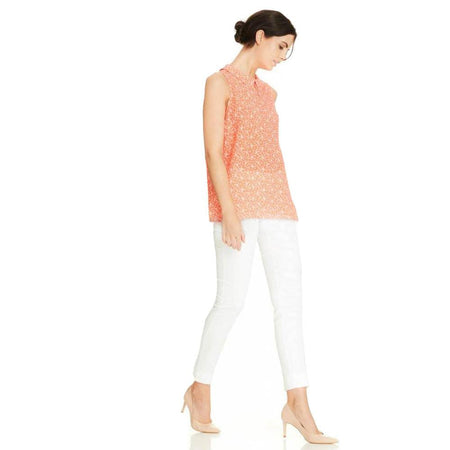 Ragno Donna Chemisier Senza Maniche con Collo a Polo 712868 S33 - Passarelli Biancheria