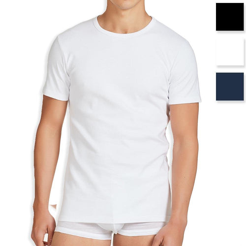 Ragno Maglia Intima Uomo Manica Corta in Micropile di Caldo Cotone 601957 S14 - Passarelli Biancheria