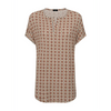 Ragno Maglietta Estiva da Donna con collo a serafino in Viscosa Summer DH13TX S34 - Passarelli Biancheria