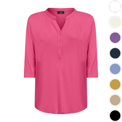 Ragno Maglietta da Donna a manica 3/4 in Viscosa Summer 70121L S23 - Vari Colori