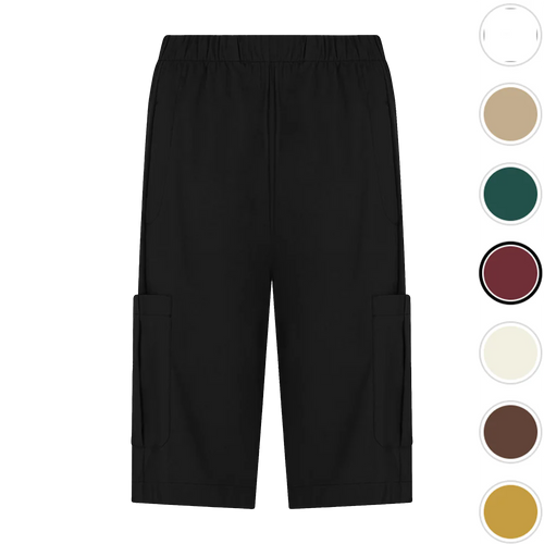 Ragno Pantalone Bermuda Cargo da Donna in Super Fresh DH15P1 2504S38