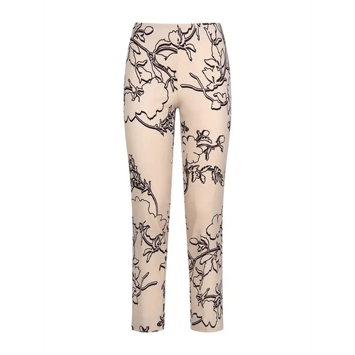 Ragno Pantalone da Donna a sigaretta cropped in Digital Compact DH40PY S58 - Passarelli Biancheria