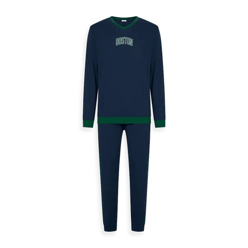 Ragno Pigiama Cotone Leggero da Uomo U653N2 S32 - Passarelli Biancheria