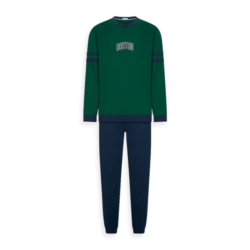 Ragno Pigiama Cotone Leggero da Uomo U653NQ S32 - Passarelli Biancheria