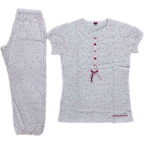 Ragno Pigiama Estivo Capri da Donna N71835 S29 - Passarelli Biancheria