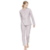Ragno Pigiama Invernale Aperto da Donna in Caldo Cotone N13502 S28 - Passarelli Biancheria
