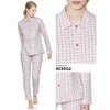 Ragno Pigiama Invernale Aperto da Donna in Caldo Cotone N13502 S28 - Passarelli Biancheria