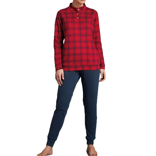 Ragno Pigiama Invernale in Caldo Cotone da Donna DA98NU S32 - Passarelli Biancheria