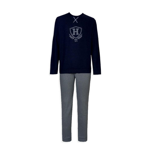 Ragno Pigiama Uomo Invernale Punto Milano U608NQ S38 - Passarelli Biancheria