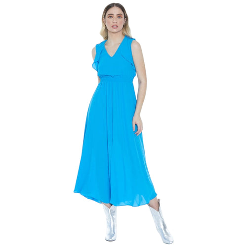 Relish vestito lungo turchese Misan Vestiti Relish