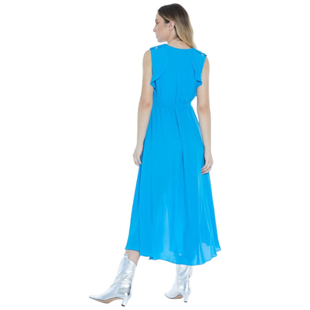 Relish vestito lungo turchese Misan Vestiti Relish