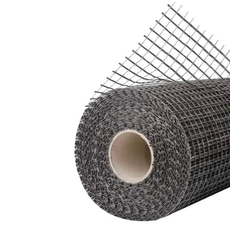 Rete per armatura pavimenti 1 x 50 mt in filati di fibra di vetro 130 gr/mq